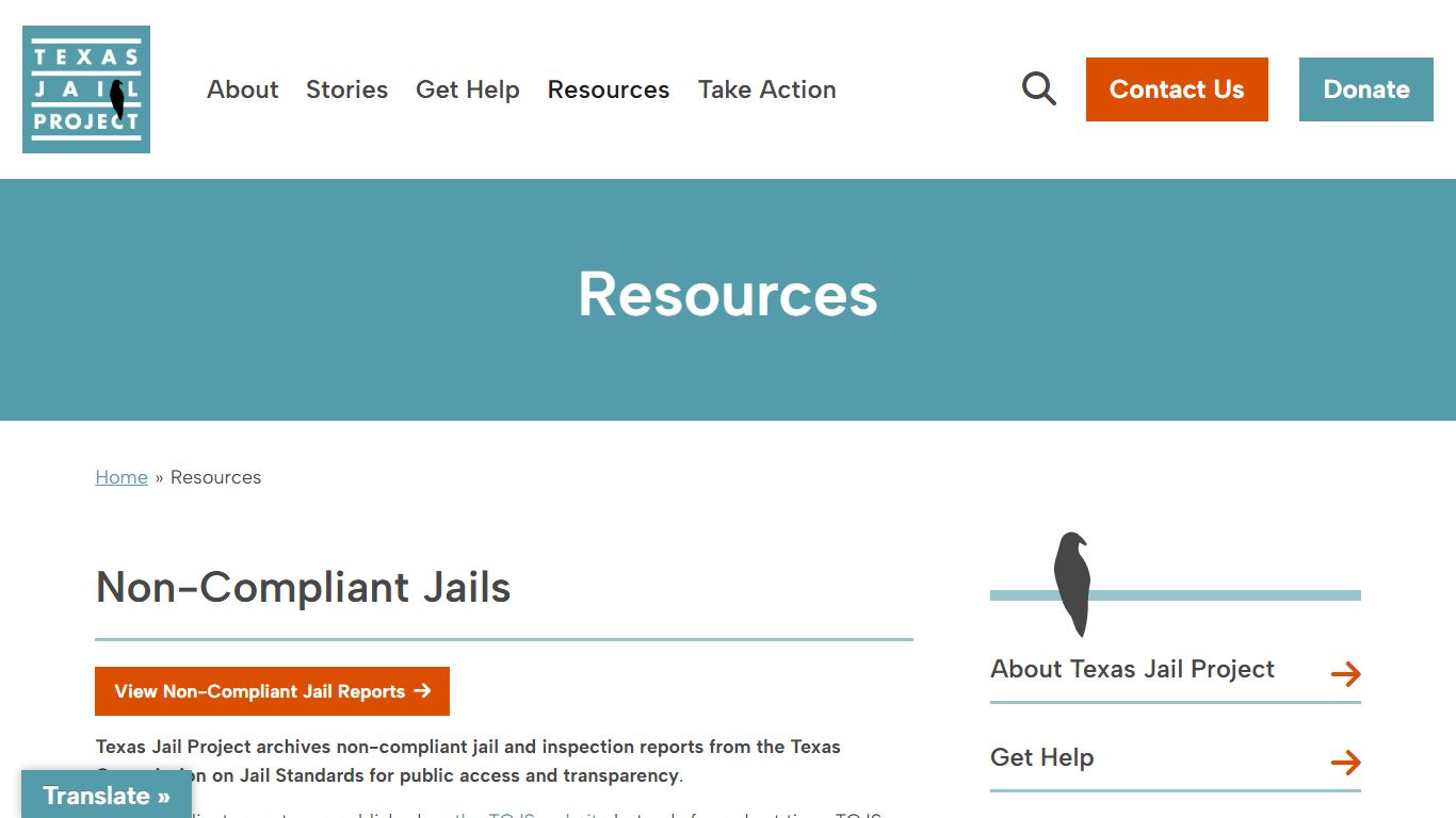 Resources - Texas Jail Project - Texas Jail Project